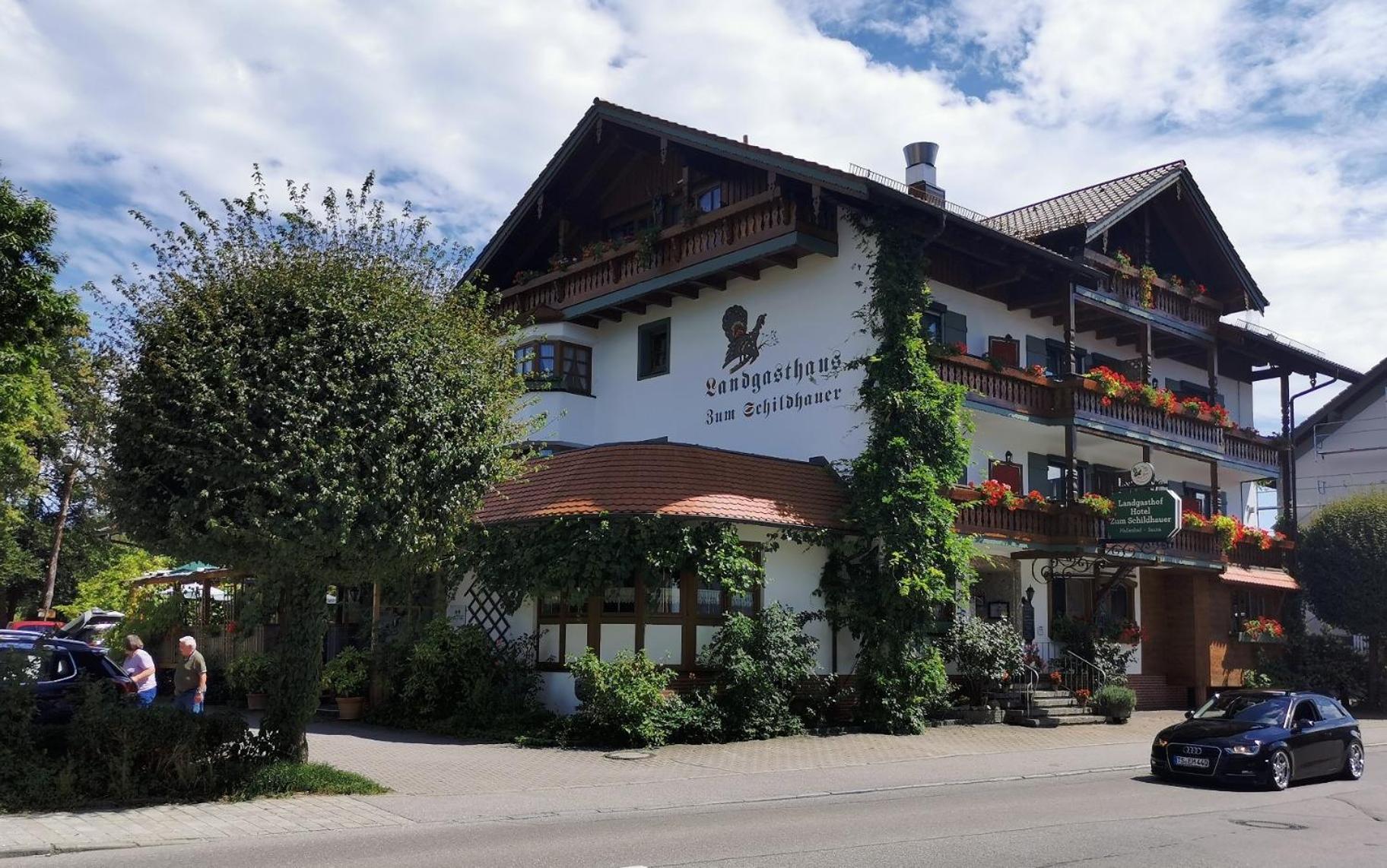 Hotel Landgasthof Zum Schildhauer Halfing Eksteriør bilde